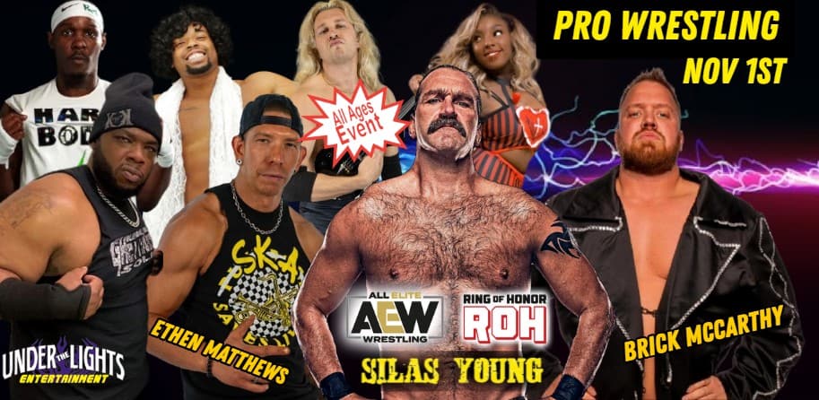 Pro Wrestlers Pro Wrestlers Nov 1 Fundraiser Jordon Bradley