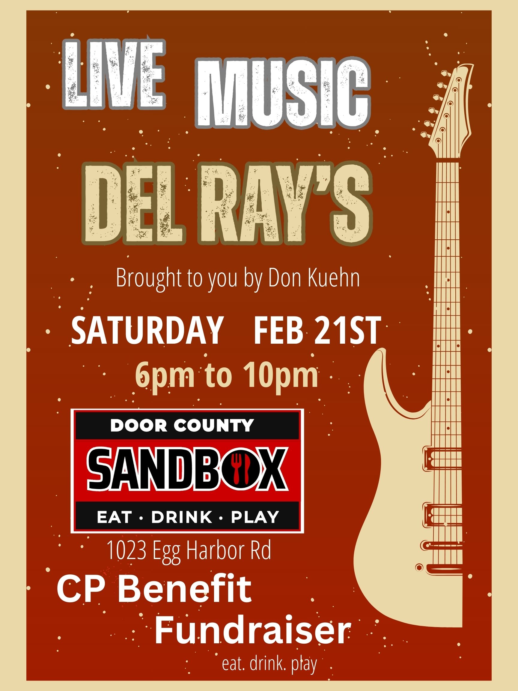 Live Music Del Ray's Feb 21st 6pm-10pm
